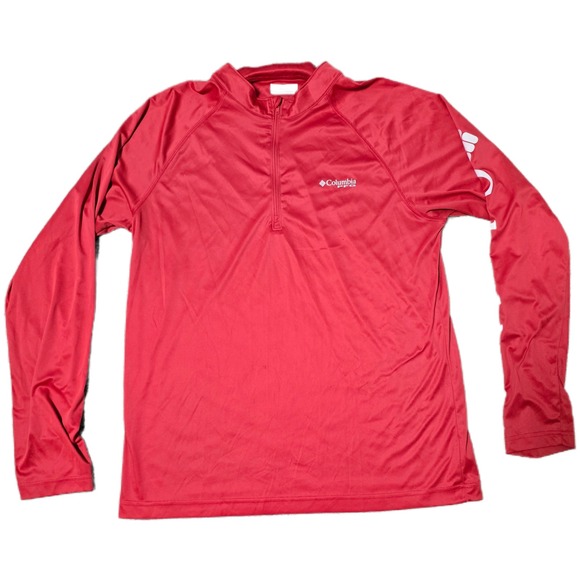 Columbia PFG Womens L/G Performance Fishing Gear 1/4 Zip Pullover Shirt (H) - Picture 1 of 8